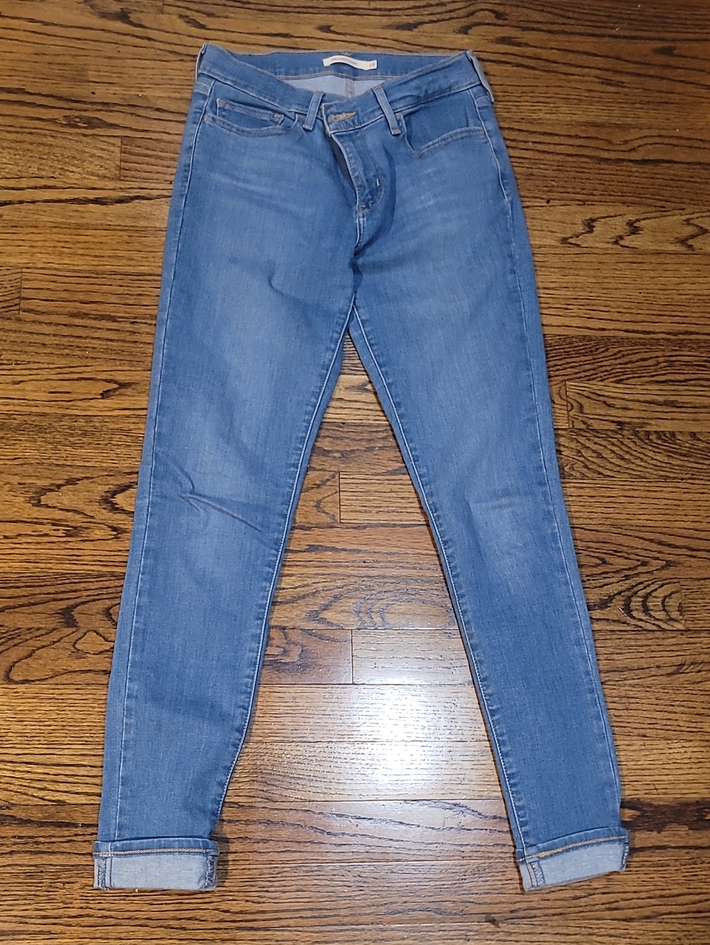 Levi's Light Blue Women's Skinny Jeans - Classic Stretch Denim
